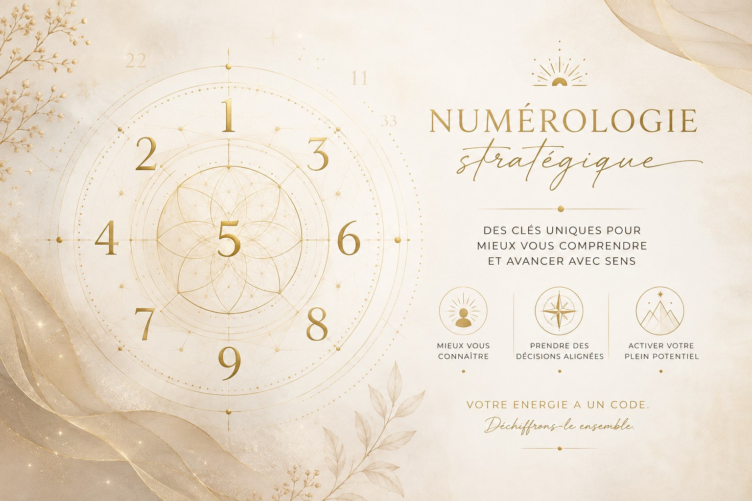 Numérologie Stratégique : des clés uniques pour mieux vous comprendre et avancer avec sens